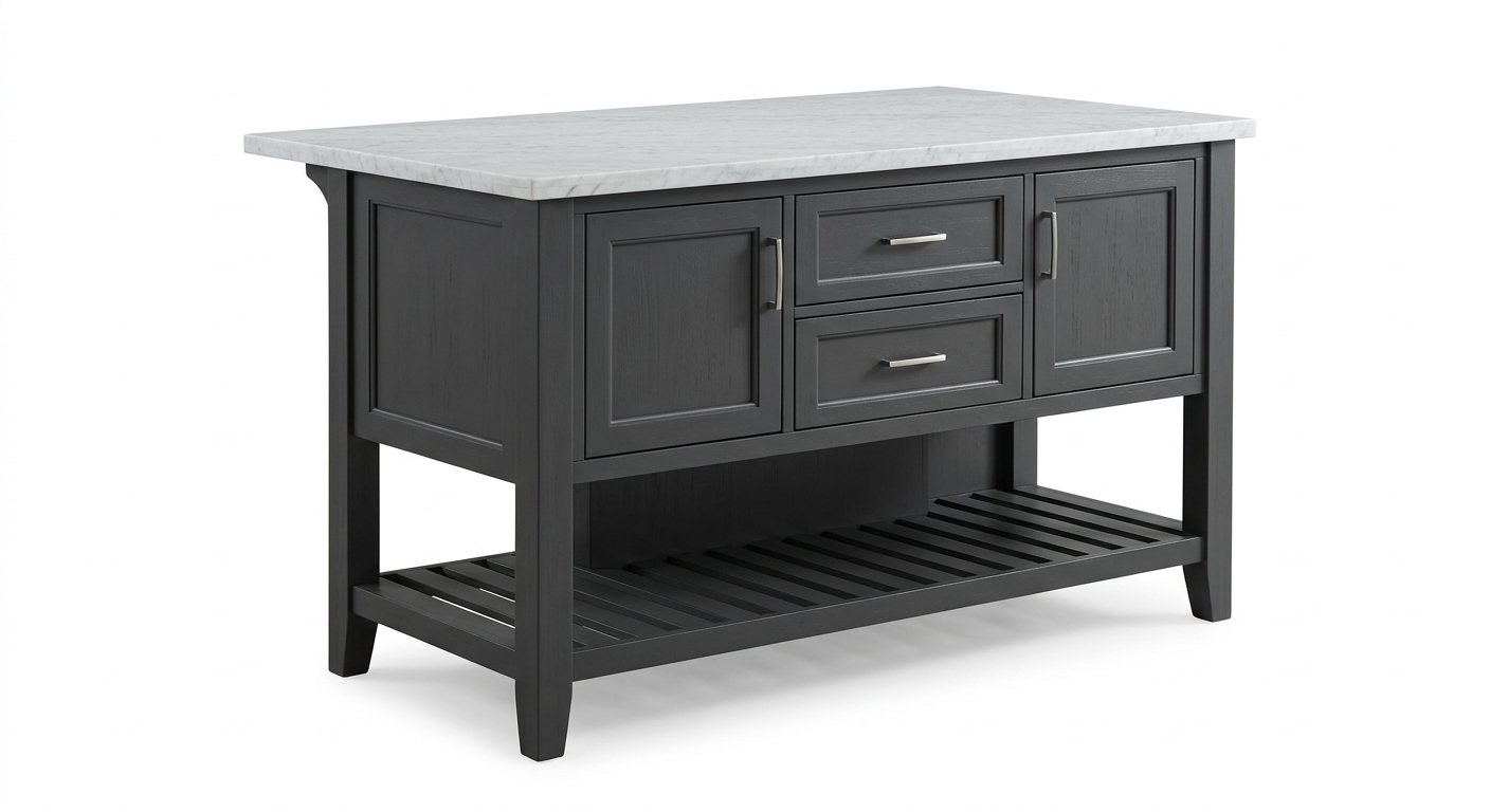 Transitional Kitchen Islands