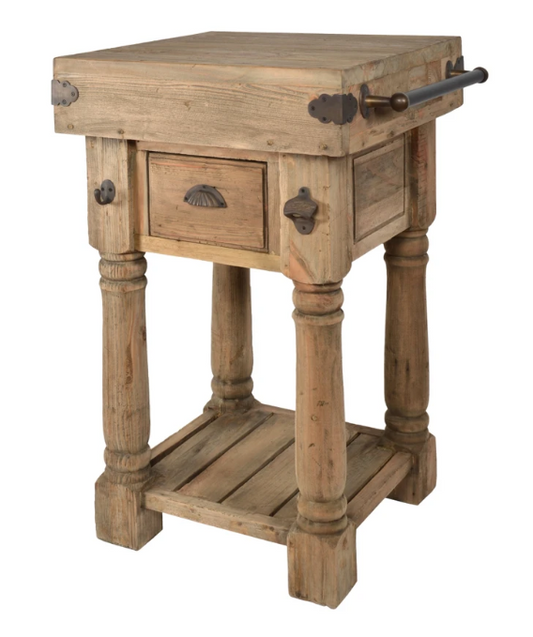 FARMHOUSE ISLAND SMALL WORK CONSOLE